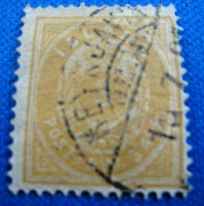 ICELAND 1882  -  SCOTT # 15  -   USED    (Xi1)