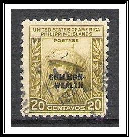 Philippines #440 Commonwealth Overprint Used