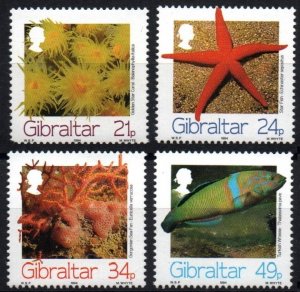 Gibraltar # 662 - 665 MNH