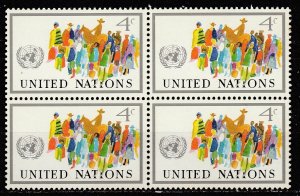 United Nations    268  Block    (N**)     1976