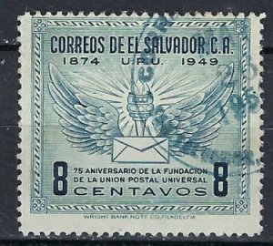 Salvador 613 Used 1949 issue (ak1205)