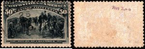 United States #240, Incomplete Set, 1893, Used