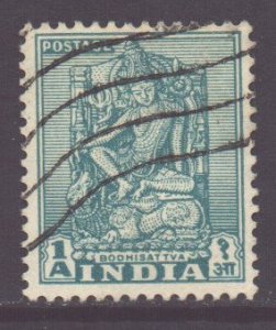 India Scott 231- SG333, 1950 Bodhisattva 1a used