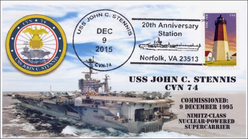 2015, USS John C. Stennis, Norfolk VA, Pictorial, Naval, 15-335