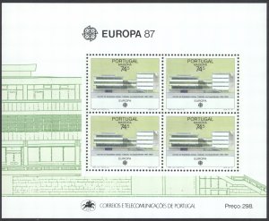 Portugal Madeira Sc# 119a MNH Souvenir Sheet 1987 Europa