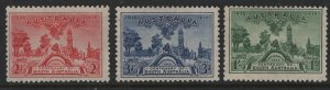 AUSTRALIA  159-161   MINT HINGED  SET