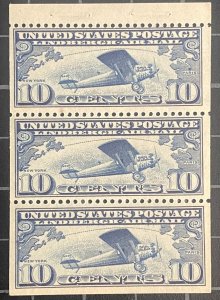 US Stamps-SC# C10 - Booklet Of 3 - MNH - SCV = $115.00