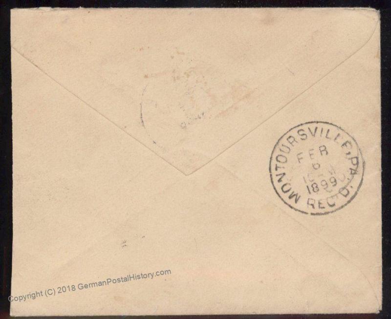 Virginia 1899 Pride VA Cancel DPO Helbock R5 Cover Montoursville PA 92329