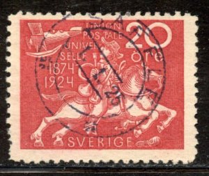 Sweden # 216, Used. CV $ 32.50