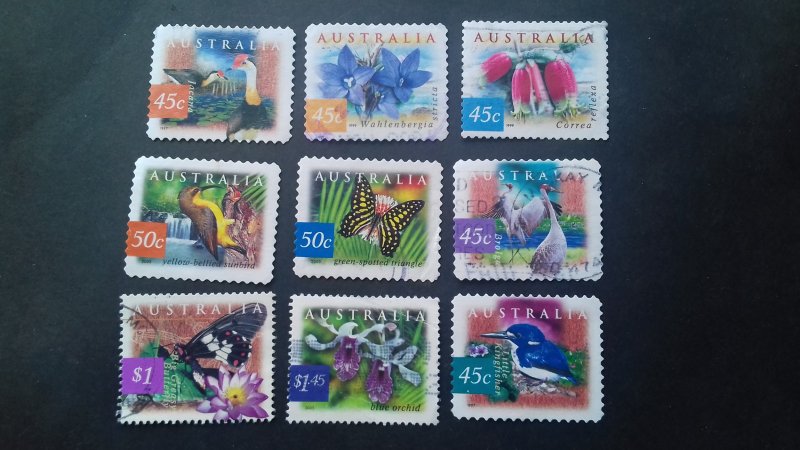 Australia Various Fauna & Flora Used