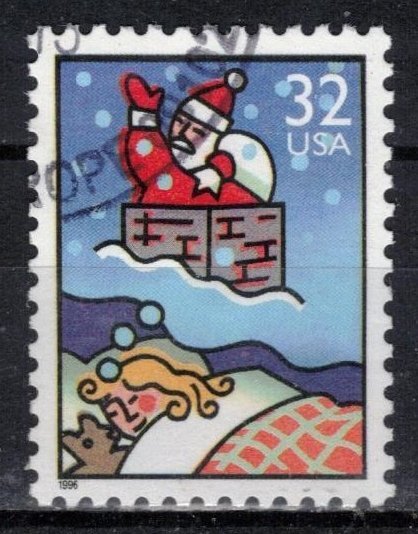 USA - Scott 3110 w/ Circular Cancel