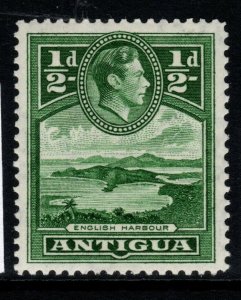 ANTIGUA SG98 1938 ½d GREEN MTD MINT