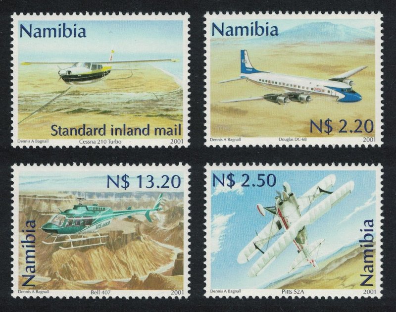 Namibia Civil Aviation 4v SG#882-885