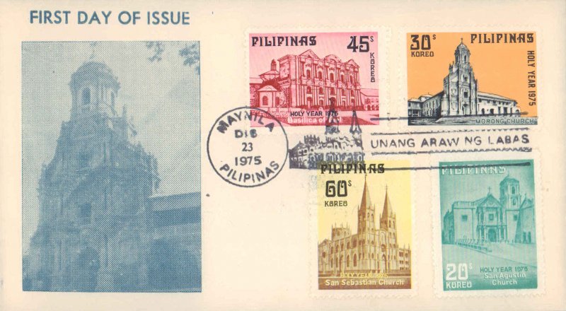 Philippines, Worldwide First Day Cover