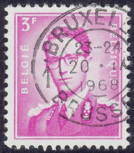 Belgium - 1952 - Scott #455 - used - Luminescent Paper