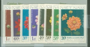 Vietnam/North (Democratic Republic) #1202-9 Unused Single (Complete Set) (Flora)