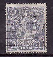 Australia-Sc#30- id10-used-3p ultra KGV-1924-