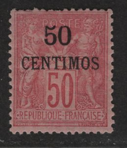 $French Morocco Sc#6 M/H/F-VF Cv. $105