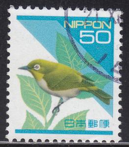 Japan 2158 Used 1992 Japanese White-Eye Bird