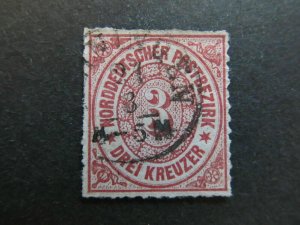 A4P16F231 German States North German Confederation 1868 3kr Fine Used-