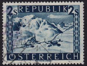 Austria - 1946 - Scott #497 - used - St. Christof am Arlberg