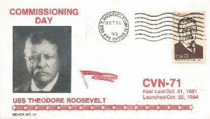 Theodore Roosevelt CVN-71 Commissioning cover!#2