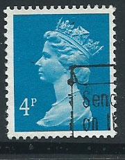 GB Machin 4p QE II  SG X1002 Very Fine Used