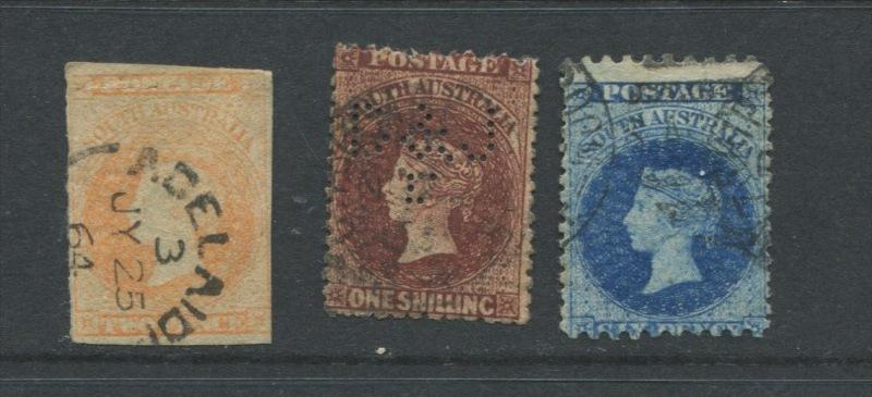 South Australia 1867-84  Sc 16 32 71 Used