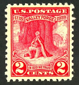 U.S. #645 MINT OG NH