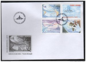 Cabo Verde 2007 - Ciclo da Aeronautica II Concorde Aircraft Airbus Boeing 4 val