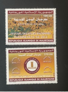 Mauritania 2012 Mi. 1197 - 1198 Festival of ancient cities Ouadane
