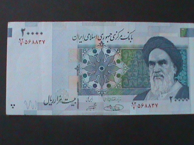 ​IRAN-CENTRAN BANK OF IRAN-20000 RIALS UN CIRCULATED BANK NOTE XF HARD TO FIND