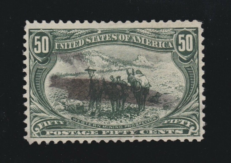 US 291 50c Trans-Mississippi Used VF SCV $175