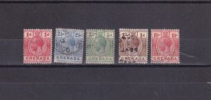 SA06a Grenada 1921 King George V used stamps