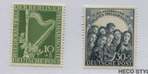 GERMANY BERLIN 9NB4-5  MNH