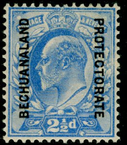 BECHUANALAND SG69, 2½d ultramarine, M MINT. Cat £12.