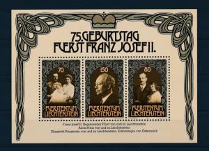 [22666] Liechtenstein 1981 Franz Jozef II Souvenir Sheet MNH