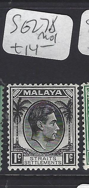 MALAYA STRAITS SETTLEMENTS   (P0510B)  KGV 1C  SG 278   MOG