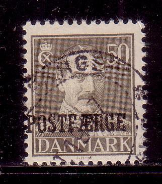 Denmark Sc Q30 1945 50 ore Parcel  stamp used