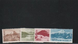 JAPAN #474-7 MINT HINGED COMPLETE