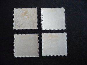 Stamps - Paraguay - Scott# C57,C59,C63,C67 - Mint Hinged Part Set of 4 Stamps