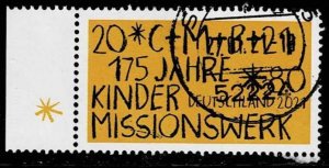 Germany 2021, Sc.#3200 used,Children's Mission, 175th anniv.