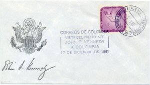 Columbia Kennedy visit 1961 #!