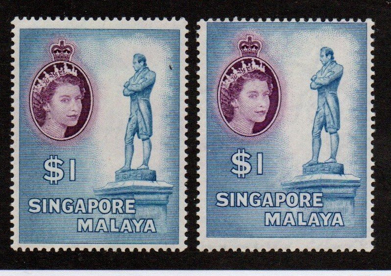 Singapore 40 MNH & 40 MH