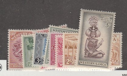 Samoa Scott #203-212 Stamp - Mint Set