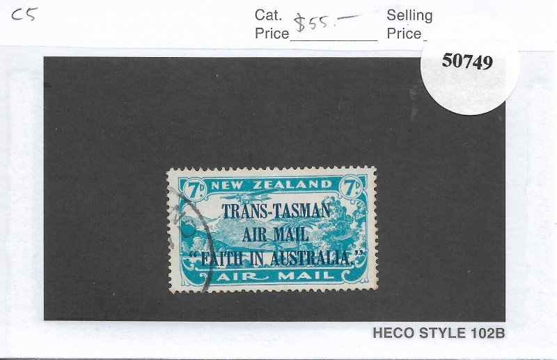 New Zealand: Sc # C5, used (50749)