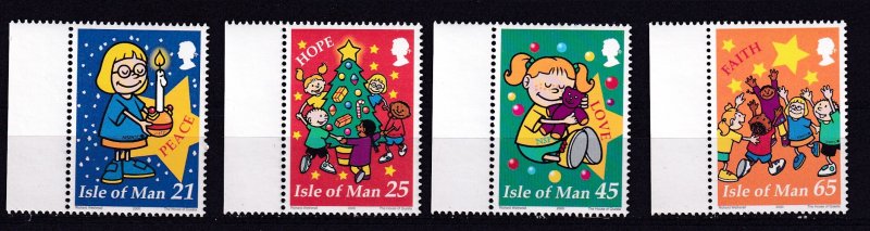 Isle of Man 2000 - Christmas MNH  Set  # 884-887