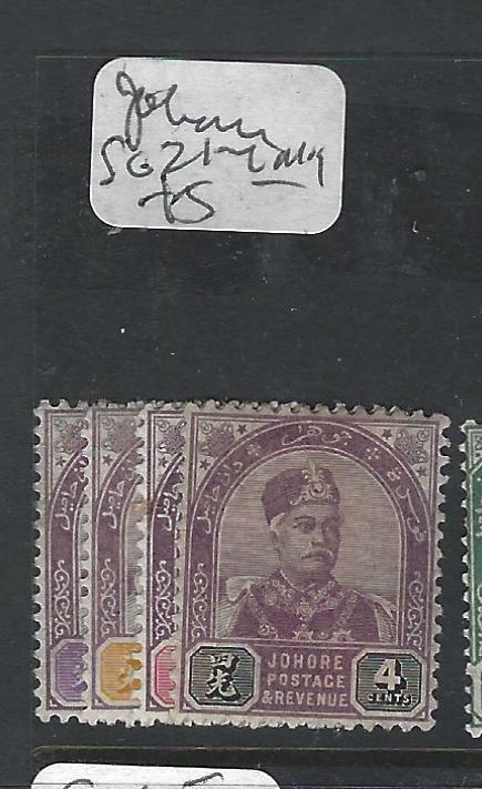 MALAYA JOHORE  (PP0302B)  SULTAN SG 21-4   MOG