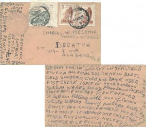 Yugoslavia 10D Sisak Steel Works and 5D Shipbuilding (2) 1960 Sombor 1 Postca...