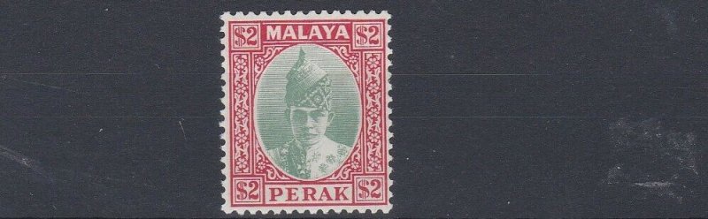 PERAK  1940   S G 120    $2   GREEN & SCARLET      LMH    CAT £250